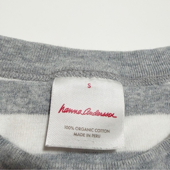 Hanna Andersson Organic Cotton Striped Long John Pajama Set - Picture 8 of 15